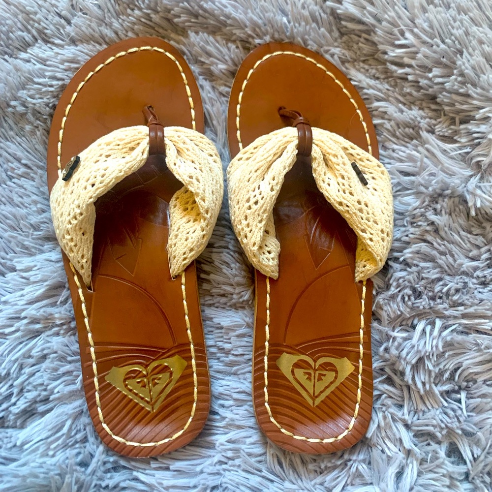 Roxy Slippers Women Size 6